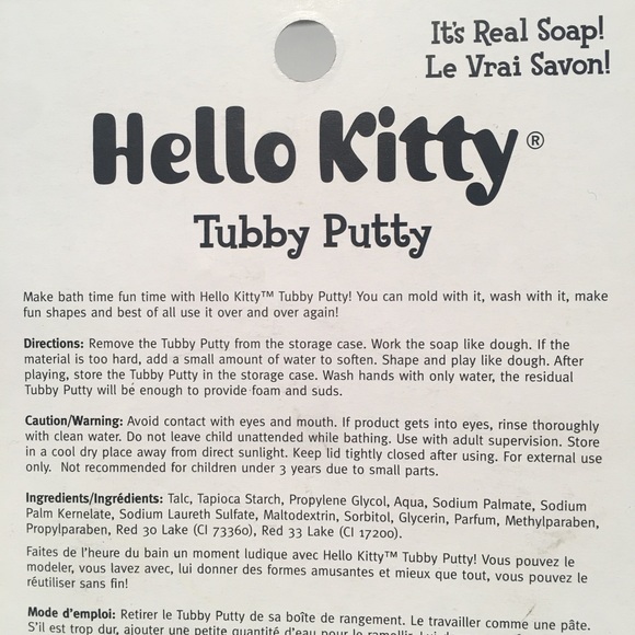 Hello Kitty Tubby Putty Soap - Picture 10 of 10